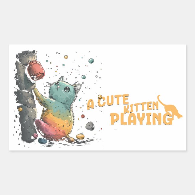 Alegre Compañero Rechteckiger Aufkleber (Vorderseite)