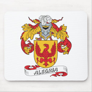 Alegria-Familienwappen Mousepad