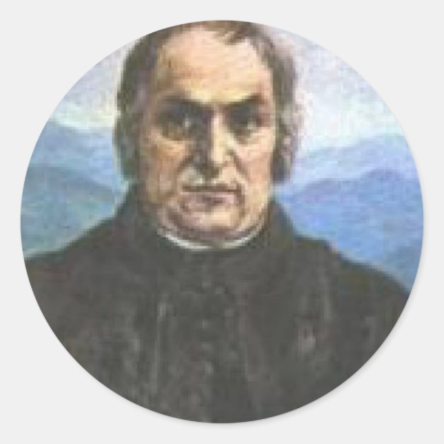 Aleksander Duchnovic Runder Aufkleber (Vorderseite)