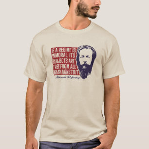 Aleksandr Solzhenitsyn - nicht durch Lügen leben T-Shirt