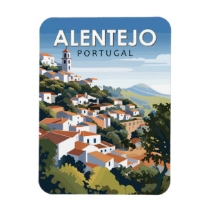 Alentejo Portugal Reisen Kunst, Dichtung und Musik Magnet