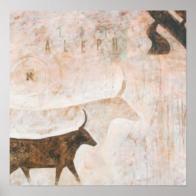 ALEPH 100 x 100 cm Poster (Vorne)