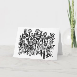 Aleph-Bet Jüdische Grußkarte Karte