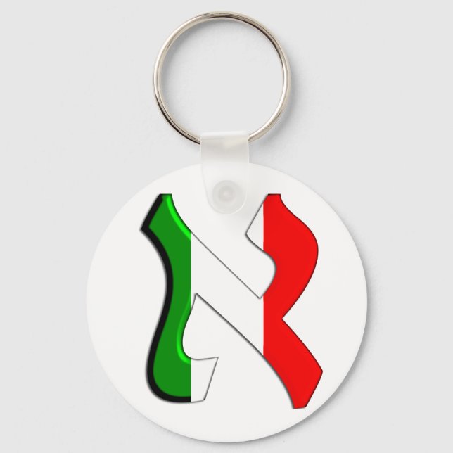 Aleph Italia Schlüsselanhänger (Vorderseite)