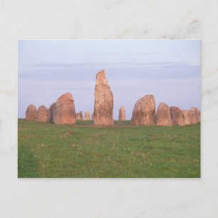 Ales Stenar 'Ship Setting' Steinkreis Postkarte