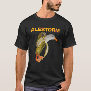 Ales Torm Duck mit Bananenmäuse für Männer Frauen T-Shirt