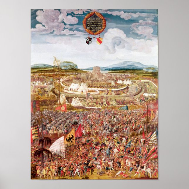 Alesia Besieged von Julius Cäsar Poster (Vorne)