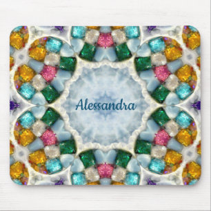 ALESSANDRA ~Gem Stone ~ Personalisiert Mousepad