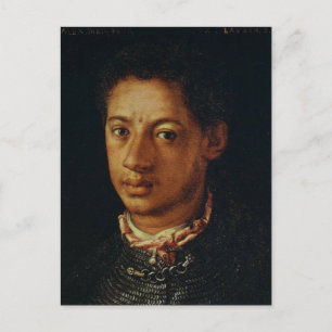 Alessandro de Medici von Agnolo Bronzino. Postkarte