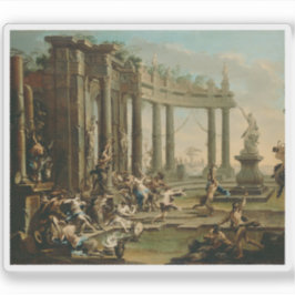 Alessandro Magnasco - Bacchanale Aufkleber