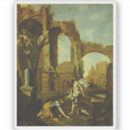 Alessandro Magnasco - Noli Me Tangere Aufkleber