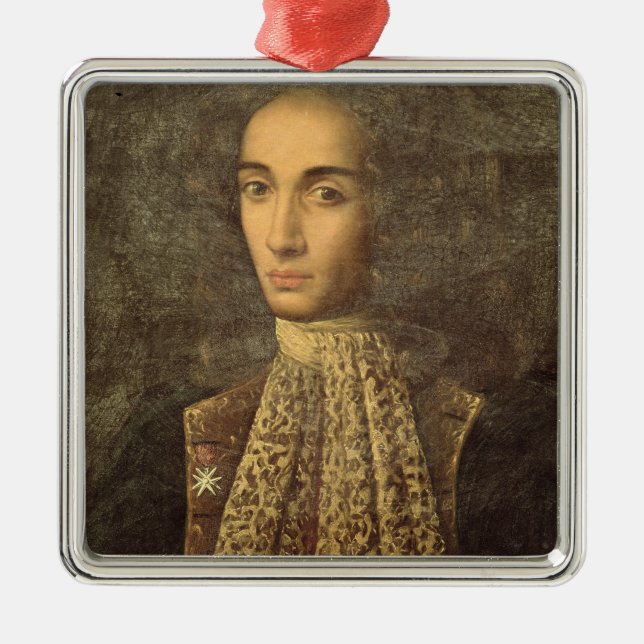 Alessandro Scarlatti Ornament Aus Metall (Vorne)