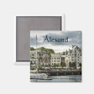 Alesund Norway Souvenir Magnet