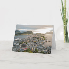 Alesund Norwegen Karte