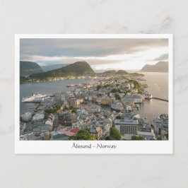 Alesund Norwegen Postkarte