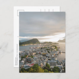 Alesund Norwegen Postkarte