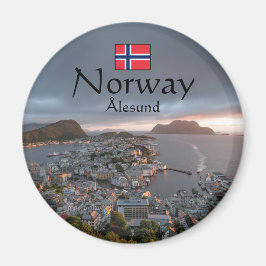 Alesund Norwegen Souvenir Magnet
