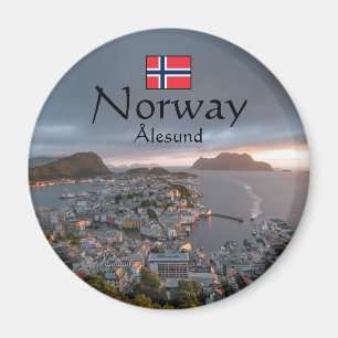 Alesund Norwegen Souvenir Magnet