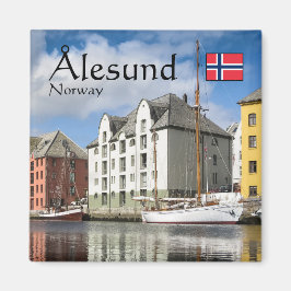 Alesund Norwegen Souvenir Magnet