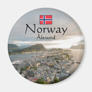 Alesund Norwegen Souvenir Magnet