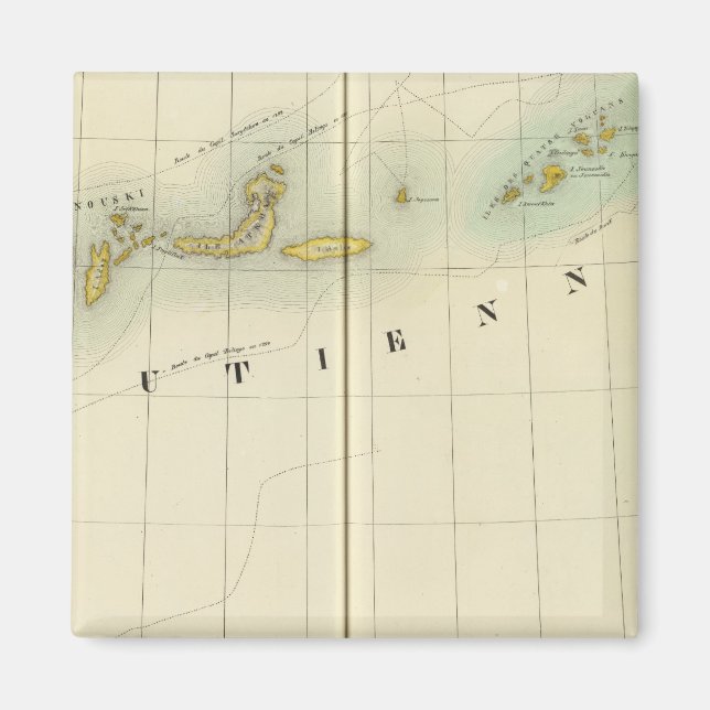 Aleusianische Inseln 39 Magnet (Vorne)