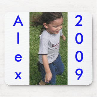 Alex, 2009, mousepad