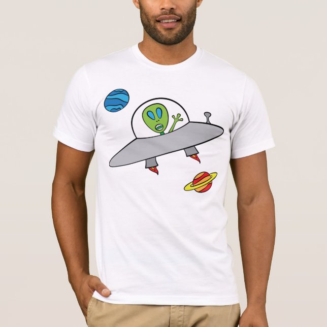 Alex das alien - der T - Shirt der Männer (Vorderseite)