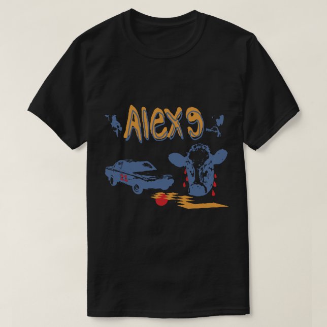 Alex G Merch Cow Shirt Classic T - Shirt (Design vorne)