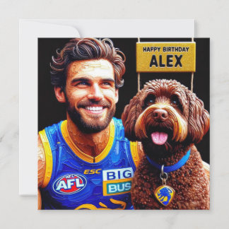 ALEX ~ Geburtstagskarte ~ Fußballsaison ~