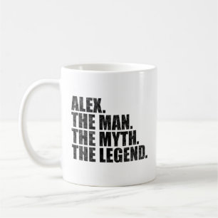 Alex Name, Alex Der Mann Der Mythos Die Legende Kaffeetasse