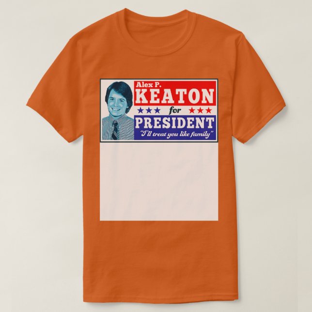 Alex P Keaton for 1 T-Shirt (Design vorne)