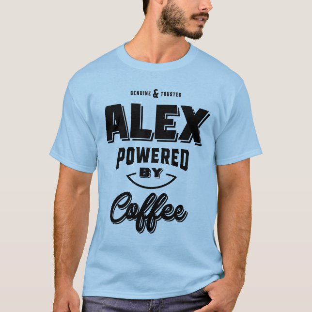 Alex Personalisiert Name Birthday Gift T-Shirt (Vorderseite)