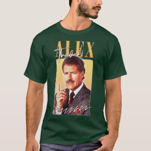 Alex Trebek Retro ästhetisches Lüfterdesign T-Shirt