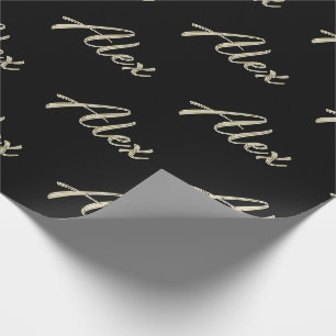 Alex Vorname Name edles Geschenkpapier Papier