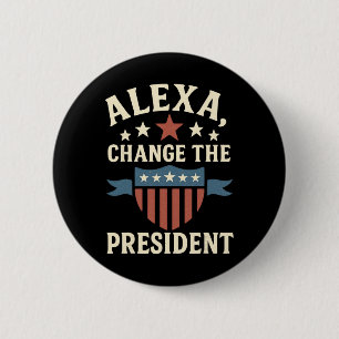 Alexa, ändere den Präsidenten Anti-Trump Lustig Tr Button