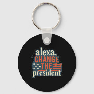 Alexa, ändere den Präsidenten Anti-Trump Lustig Tr Schlüsselanhänger