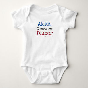 Alexa, ändere meinen billigen lustigen Säugling Baby Strampler
