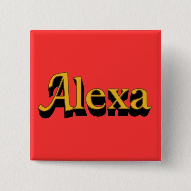 Alexa Button (Vorderseite)