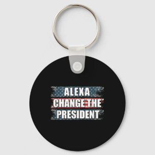 Alexa Change, Präsident Funny Trump Schlüsselanhänger