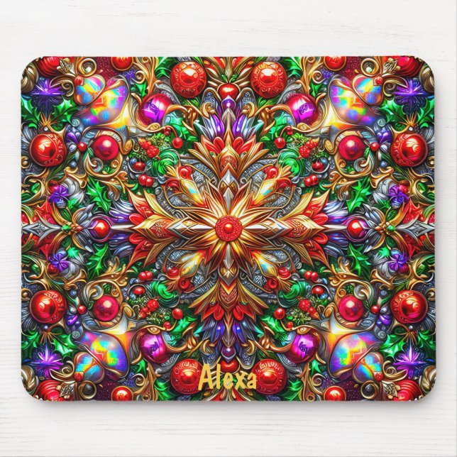 ALEXA ~ CHRISTMAS GRACE ~ MOUSEPAD (Vorne)
