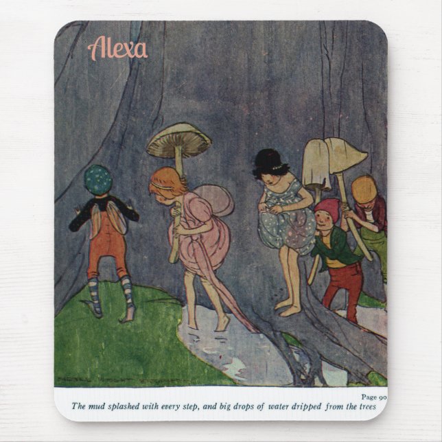 ALEXA ~ Clara Judson ~ Blume Fairies ~ Mousepad (Vorne)