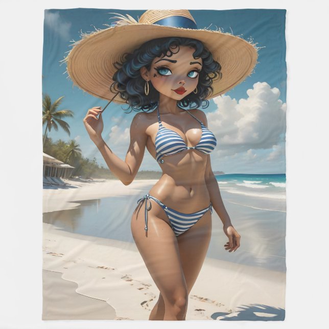 Alexa Dollz Fleece Blanket (Vorderseite)