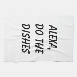 Alexa, mach die Geschirr Geschirrtuch