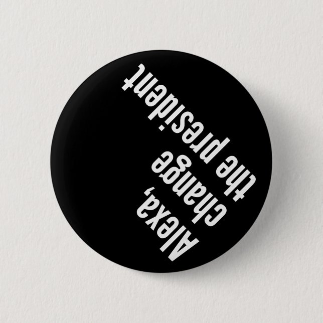 Alexa , Veränderung des Präsidenten Antil Trump Button (Vorderseite)