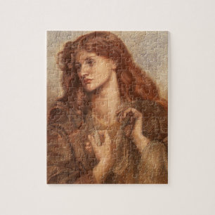 Alexa Wilding (elegante junge Dame mit rotem Haar) Puzzle