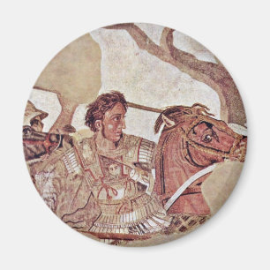 Alexander Battle by Meister Der Alexanderschlacht Magnet