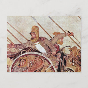 Alexander Battle by Meister Der Alexanderschlacht Postkarte