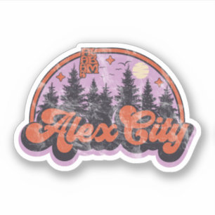 Alexander City (Alex City), Alabama Aufkleber