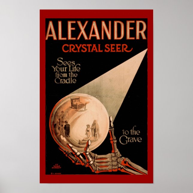Alexander Crystal Seer Magic Poster (Vorne)
