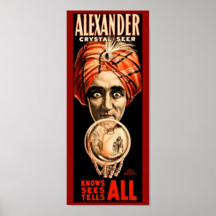 Alexander Crystal Seer Magic Poster